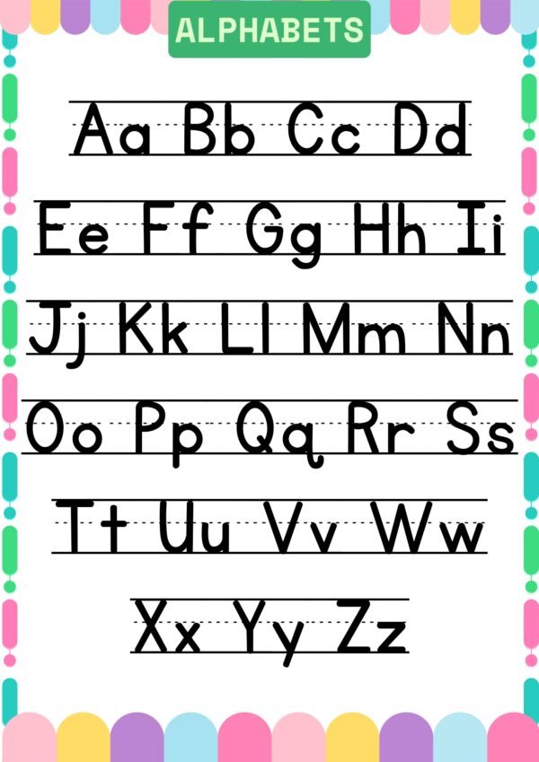 Alphabet Poster