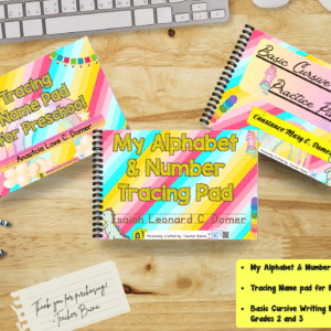 Tracing Pad Practice Bundles