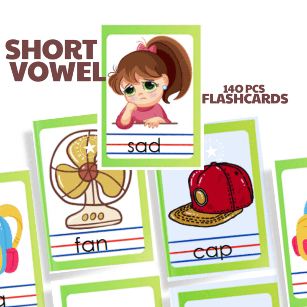 140 PCS SHORT VOWEL SOUNDS