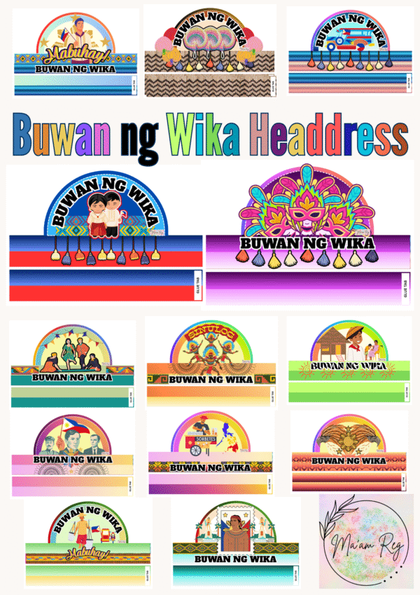 Buwan ng Wika Headdress Collection