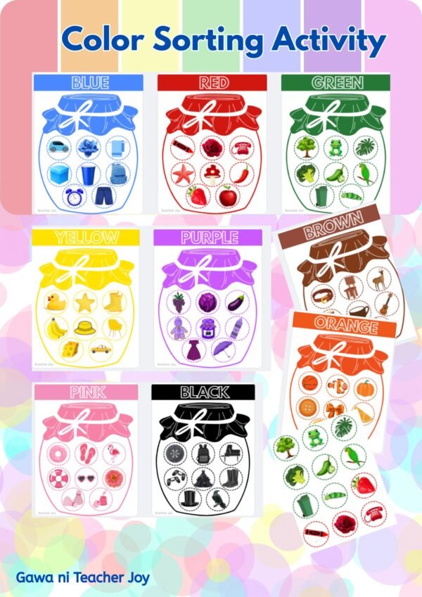 Color Sorting Activity