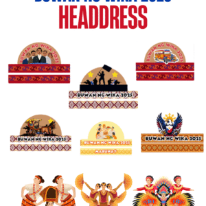 Printable Buwan ng Wika Headdress | Filipino Costume | DIY Cultural Headpiece”