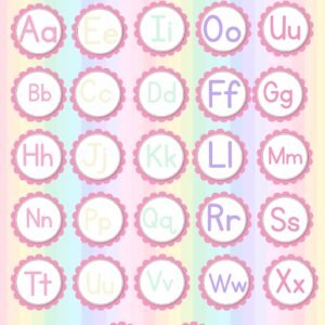 Letter Chart (tarpapel)