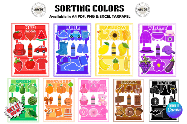 COLOR SORTING ACTIVITY