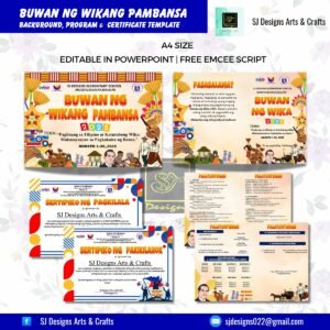 BUWAN NG WIKA TEMPLATE BUNDLE