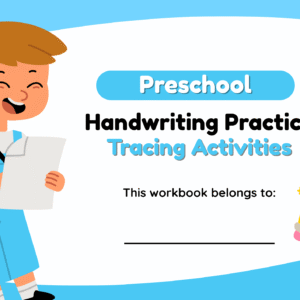 Handwriting practice workbook