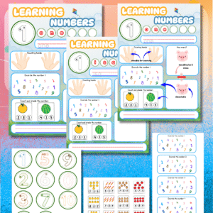 DETACHABLE LEARNING NUMBERS