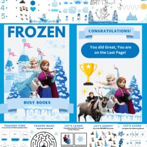 Frozen Theme Busy Book