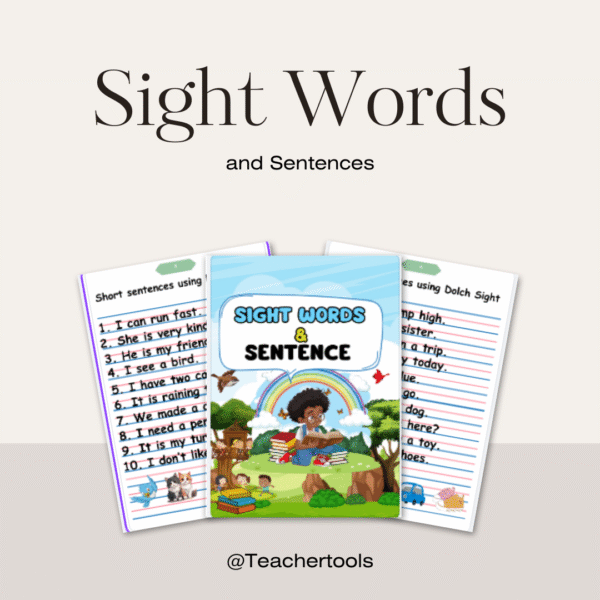 Sight Words ( Reading Materials)