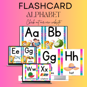 FLASHCARD ALPHABET ENGLISH & TAGALOG
