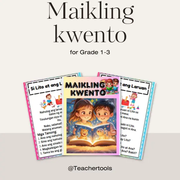 Maikling Kwento – Short Filipino Stories for Grades 1–3 (Digital Product)