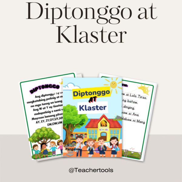 Diptonggo at Klaster
