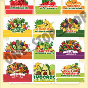 Nutrition Month Headdress Props