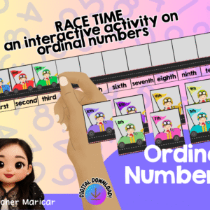 RACE TIME: AN ORDINAL NUMBERS ACTIVITY