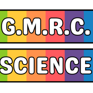 RAINBOW THEME- subject label
