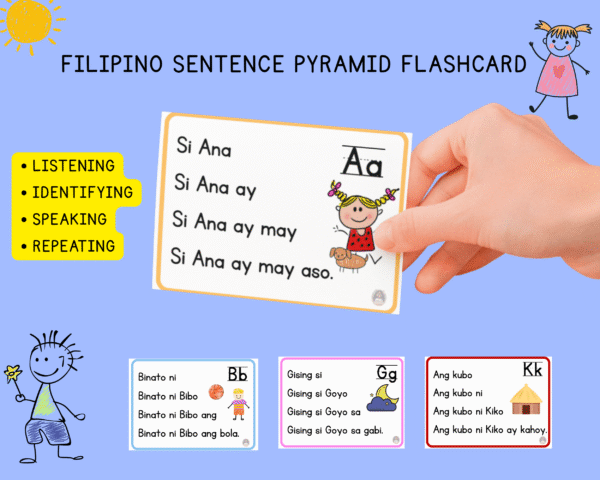 FILIPINO SENTENCE PYRAMID