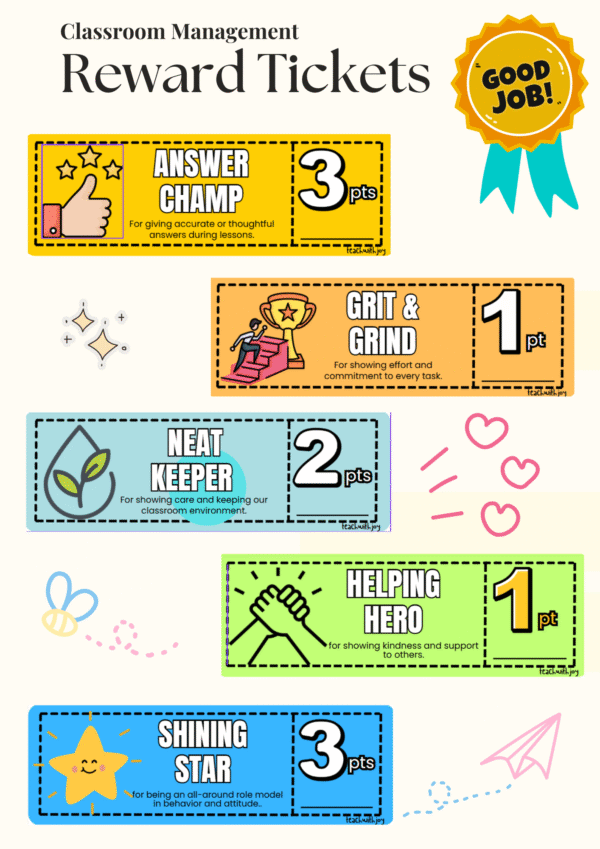 Reward Tickets