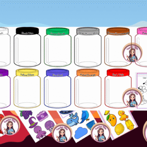 Color Discovery Charts For your kids with Free Coloring worksheet