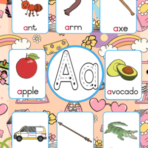 Alphabet Letter Words A-Z English
