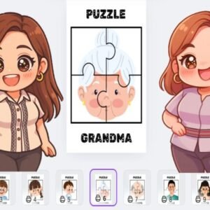 Matatag Kindergarten FAMILY MEMBERS PUZZLE