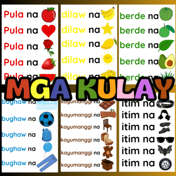 MGA KULAY CHART