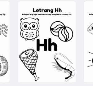 Matatag Kindergarten WORKSHEET LETRA A-Z