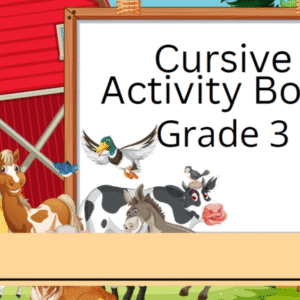Cursive Writing Activity Book for Grade 3 Learners