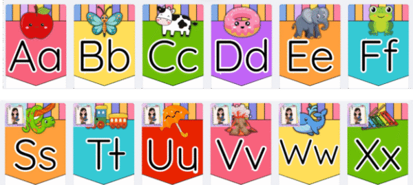 Alphabet Banner