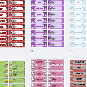 Subject Labels