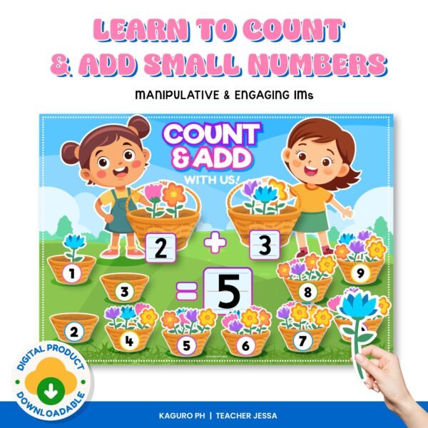 LEARN TO COUNT AND ADD SMALL NUMBERS - CHART