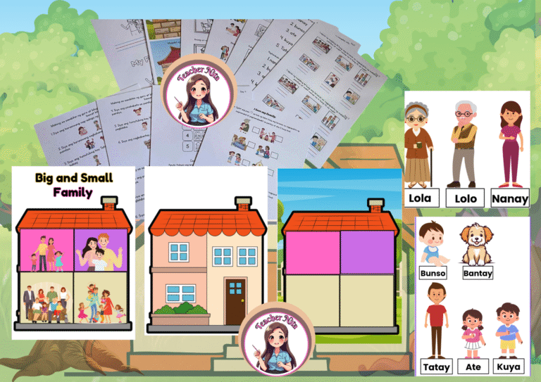 My Family Chart/My book of family (activities) - Kaguro Ph