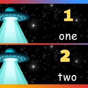 OUTER SPACE THEME-numbers 1-10