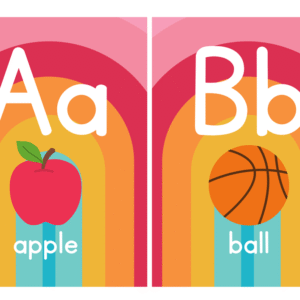 RAINBOW THEME-ALPHABET