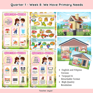 MATATAG – QUARTER 1: WEEK 8 (WE HAVE PRIMARY NEEDS)