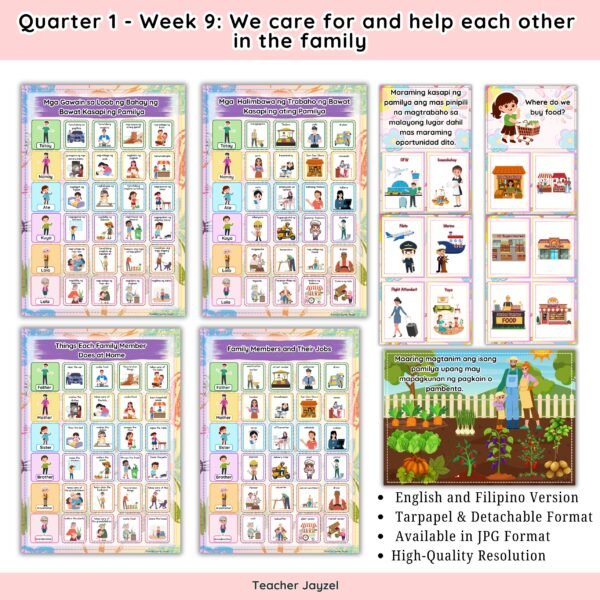 MATATAG – QUARTER 1: WEEK 9 (WE CARE FOR AND HELP EACH OTHER IN THE FAMILY)