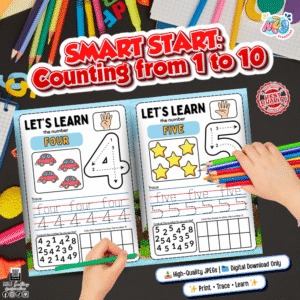 COUNTING NUMBERS 1-10, BOOKLET, TARPAPEL, IM, Instructional Material,