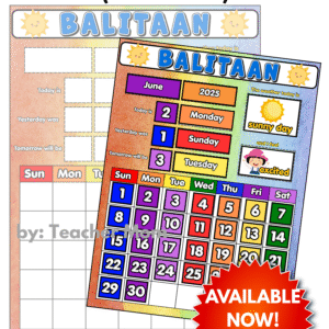 BALITAAN (CALENDAR AND WEATHER CHART)