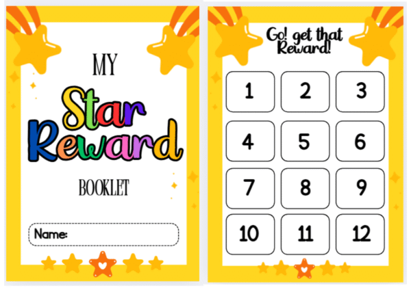 Star Reward Booklet