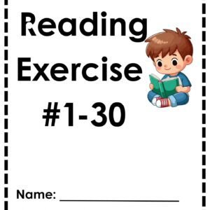 English Reading Exercises ( Reading Tracker)