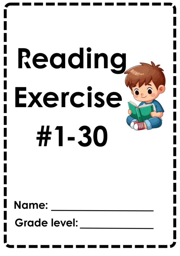 English Reading Exercises ( Reading Tracker)