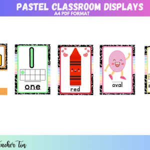 PASTEL CLASSROOM DISPLAY