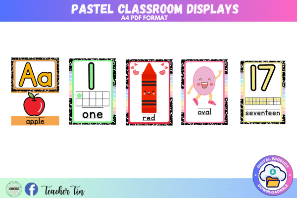 PASTEL CLASSROOM DISPLAY