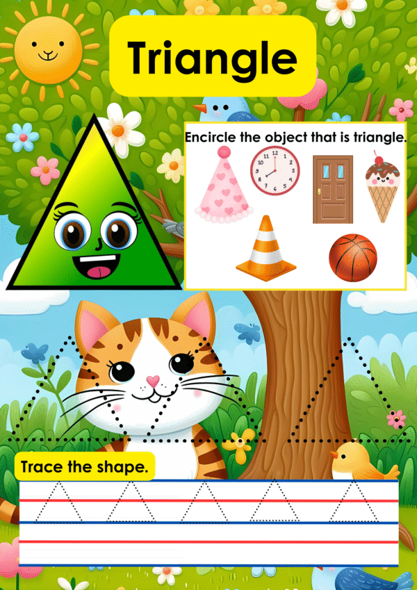 Shape Chart – Tracing & Find-the-Shape Activity