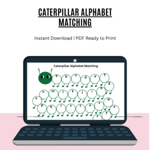CATERPILLAR ALPHABET MATCHING