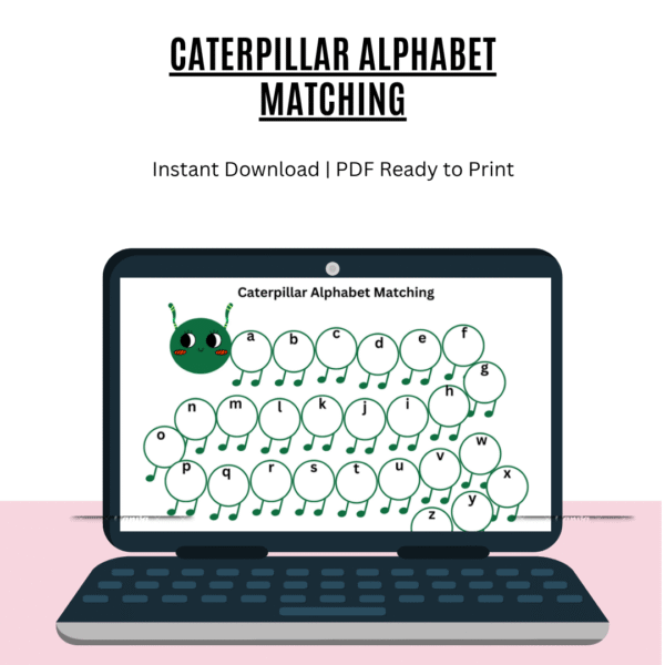 CATERPILLAR ALPHABET MATCHING