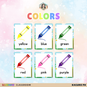 FREE Colors Flashcards