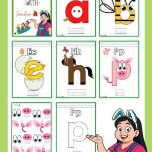 Learning Phonics (Color, Cut, Paste and Trace)