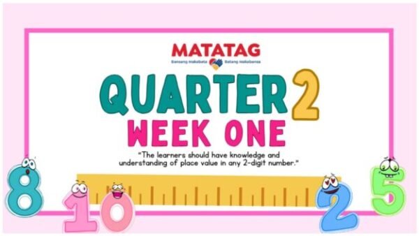 QUARTER 2 - WEEK 1 MATH SUBJECT FOR GRADE 1