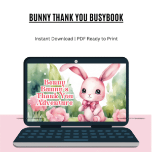 BUNNY THANK YOU BUSYBOOK