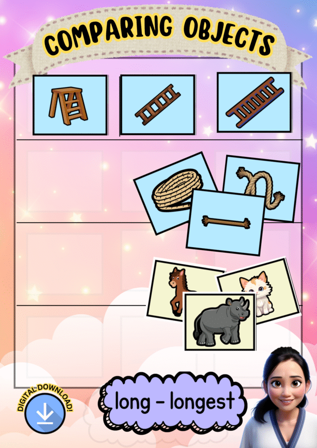 Kindergarten Comparing Objects
